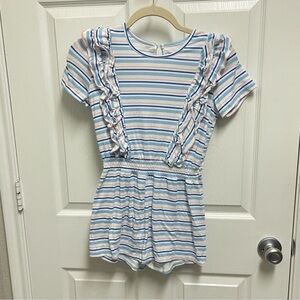 EGG New York Striped Romper. Girls Sz 12
